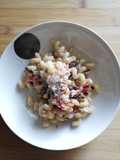 #433 Riccioli (o cellentani) con radicchio, ricotta e noci 🥬🥜