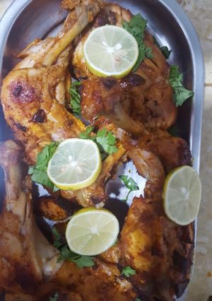 A picture of Tandoori chicken.