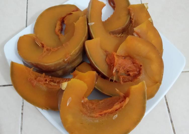 Resep Labu Kuning Kukus, Enak