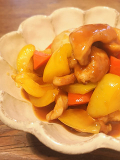 Foto di Ricetta light: Pollo in salsa agrodolce giapponese