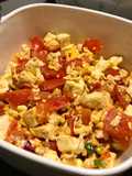 Stir-Fried Tomato, Egg, and Tofu