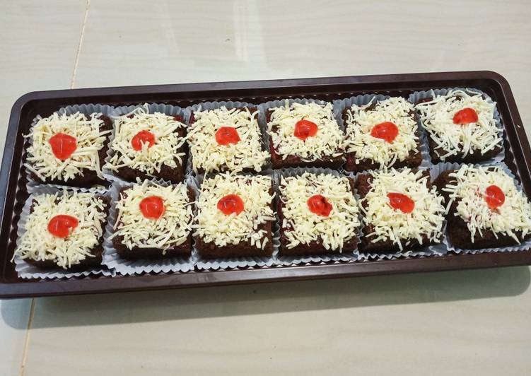 Brownies keju panggang
