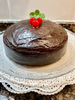 Una foto de Pastel de café y chocolate “sin gluten”