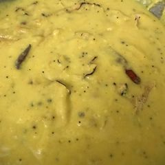 Papad ki kadhi A picture of Papad ki kadhi.