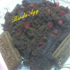 A picture of 2 minutes brownie.