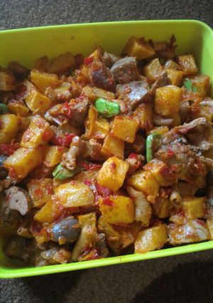 Foto resep Sambal goreng ati ampela dan pete