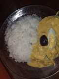 Arroz con ají de pollo