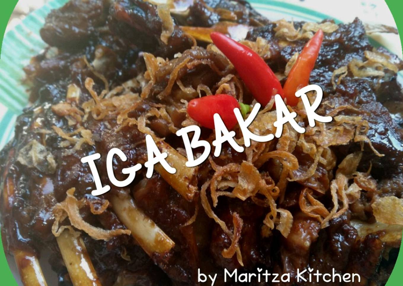 Iga bakar (daging kambing)