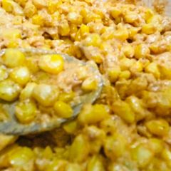 A picture of Creamy Corn salad.