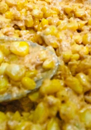 A picture of Creamy Corn salad.