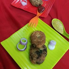 A picture of Spinach Cutlets.