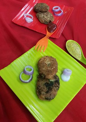 A picture of Spinach Cutlets.