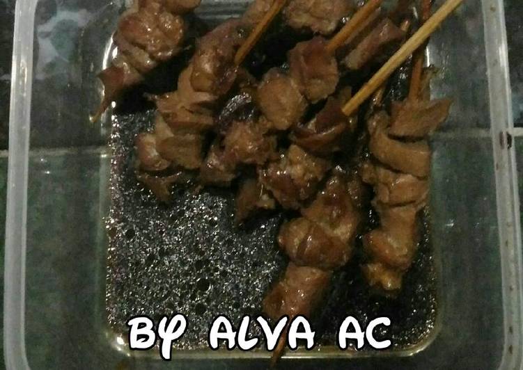 Cara Gampang Menyiapkan Sate ayam soto Anti Gagal