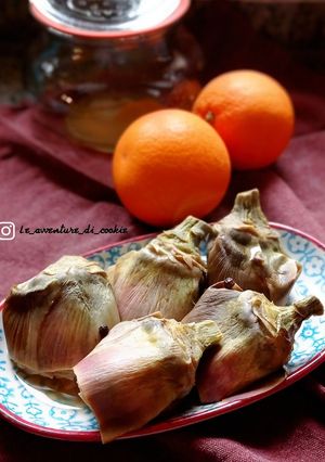 Foto di Carciofi all'arancia in Vasocottura