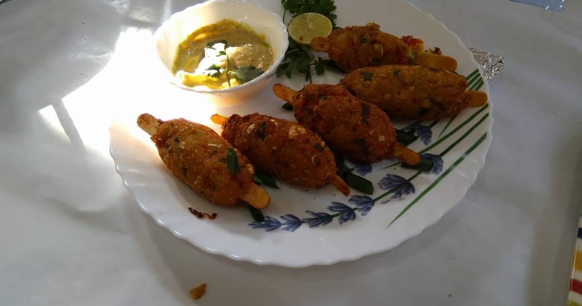 Veg corn kabab Recipe by Pawan Kashyap Cookpad