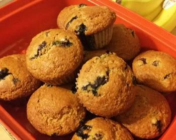 Fast Cooking Methods Blueberry Oat Bran Muffins Delicious Nutritious