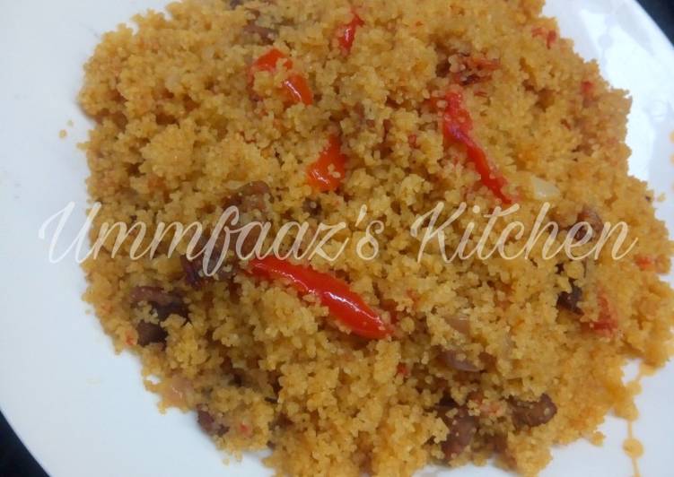 Recipe of Quick Jellof couscous | So Tasty Food Recipe From My Kitchen