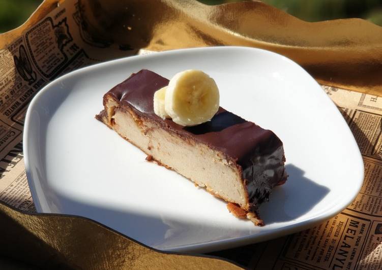 Tarta de queso y plátano en Thermomix