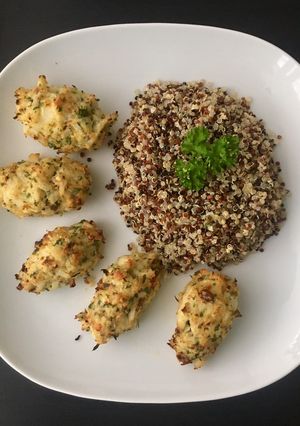 Une photo de Croquettes de chou fleur