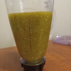 A picture of Salsa Verde w/ Roasted Poblano.