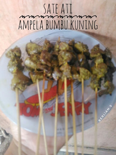 Foto resep Sate ati ampela bumbu kuning