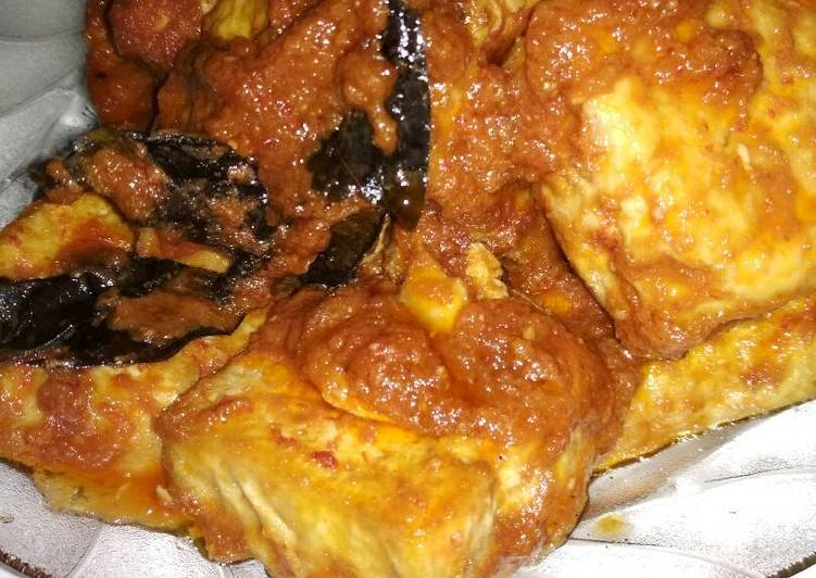 Tahu Sambal Pedas Manis