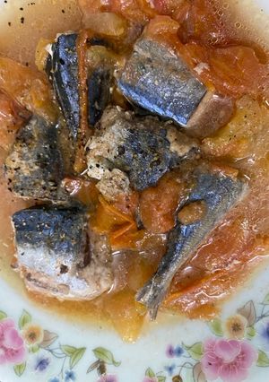 Hình của món Cá nục kho cà.