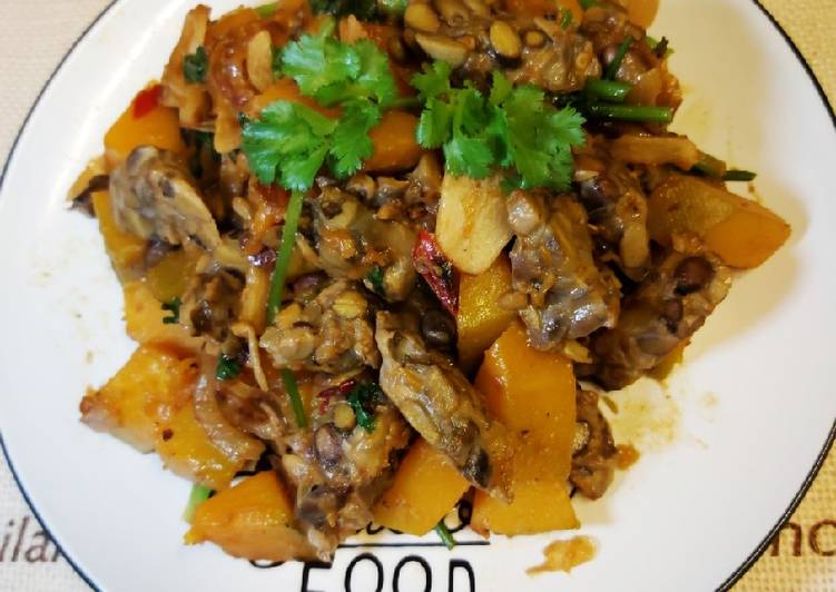 Resep 💢 Labu Kuning Tumis Tempe 💢 Anti Gagal