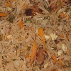 Chicken fried rice A picture of Chicken fried rice.