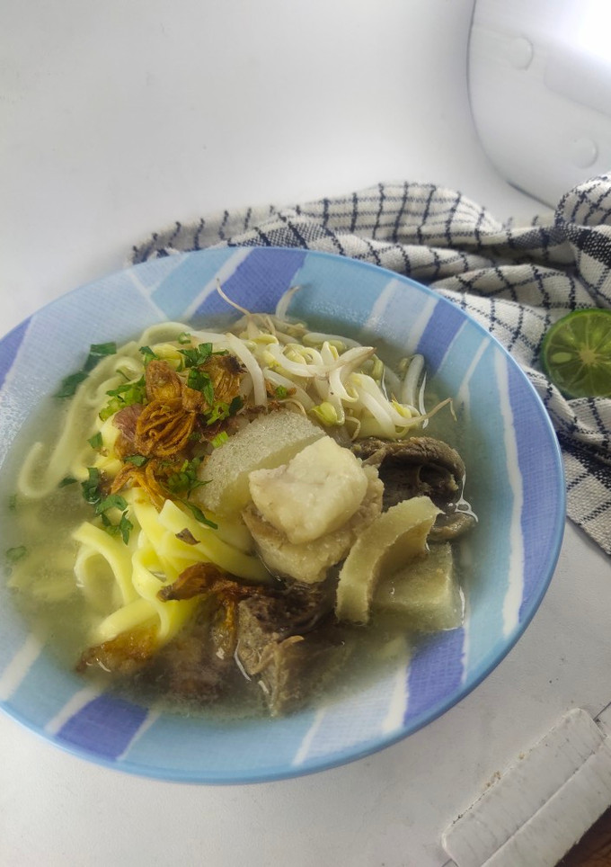 Foto resep Mie Kocok Bandung