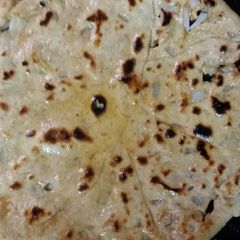 A picture of Onion Paratha.
