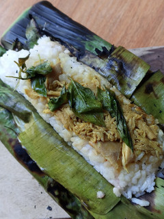 Foto resep Nasi bakar ayam suir