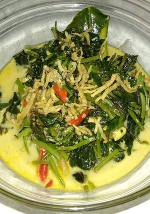 Foto resep Sayur daun Ubi teri Keto