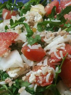 Una foto de Ensalada fresquita con vinagreta de mostaza