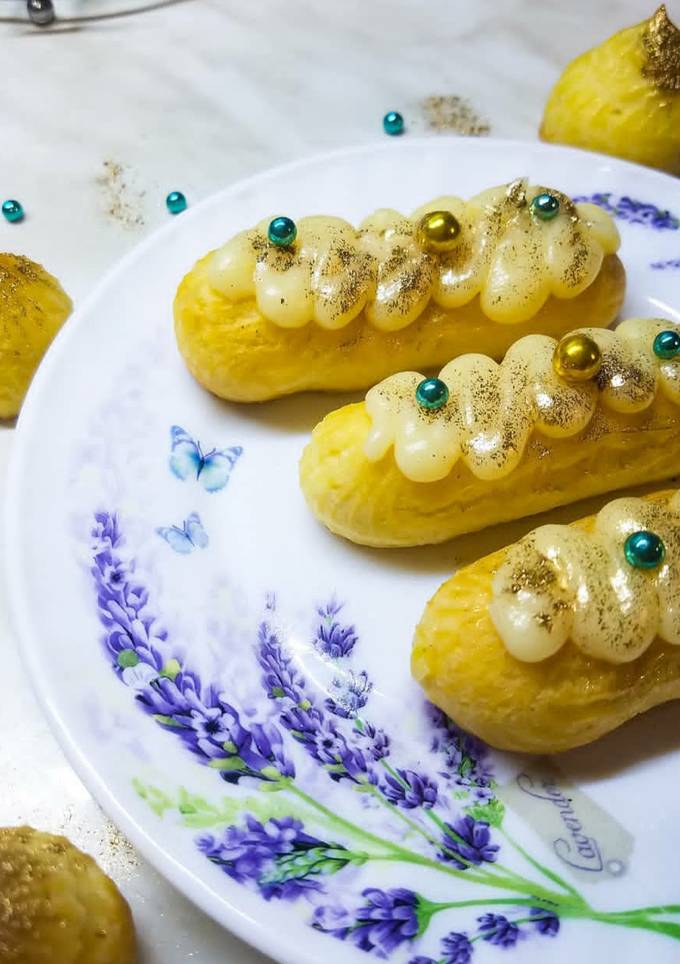 Еклери із заварним кремом