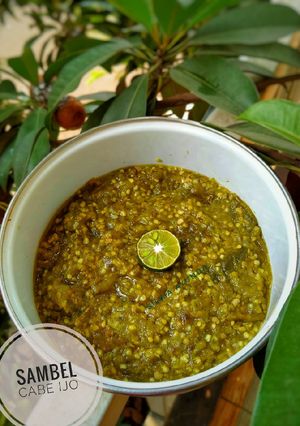 Foto resep Sambel Cabe Ijo