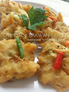 Foto resep Ote-ote / bakwan sayur