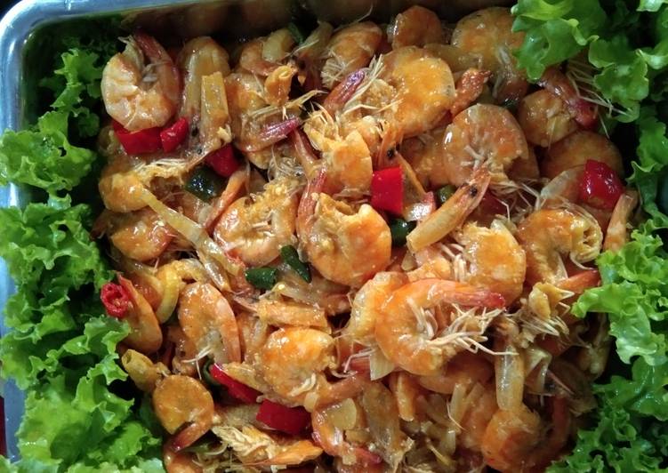 Resep Udang asam pedas yang Lezat