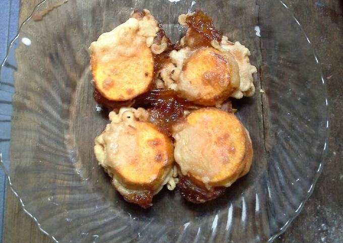 Resep Kue keranjang+ubi rambat goreng tepung🍠 oleh Jenny.L