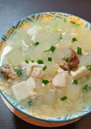 冬瓜豆腐湯 的食譜成品照片