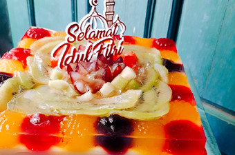 Anti Ribet, Memasak Puding buah lapis coklat susu Praktis