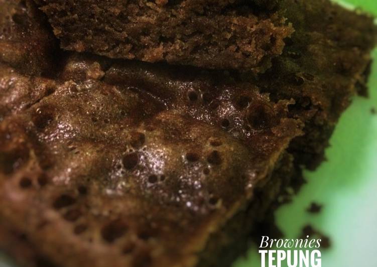 Brownies Tepung Beras Kukus 1 Telur