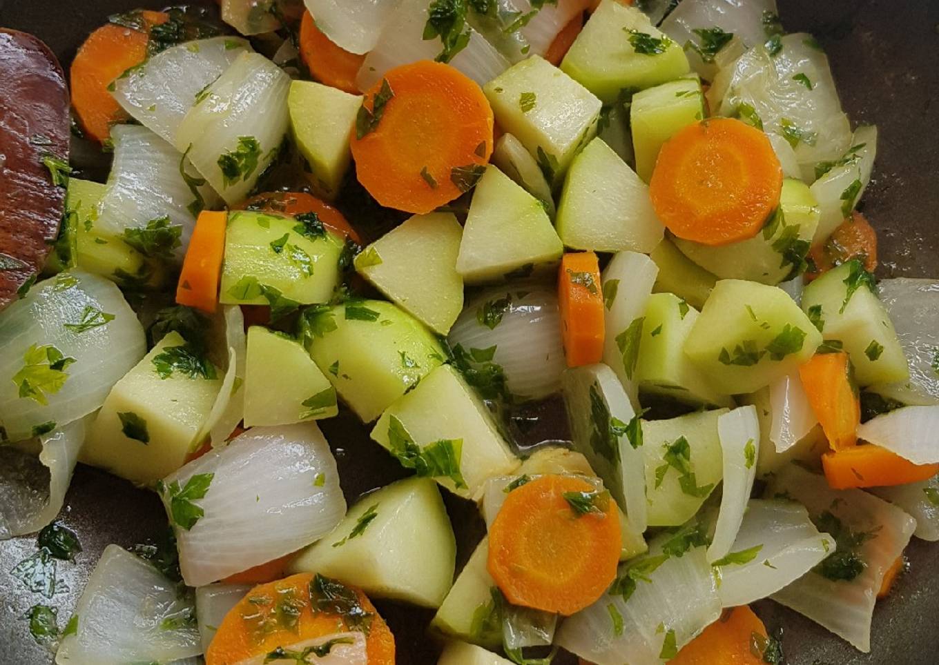 Verduras a la mantequilla