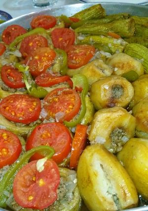 صورة لوصفة صينية خضار محشية