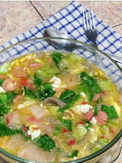 Foto resep Seblak kuah sosis bakso