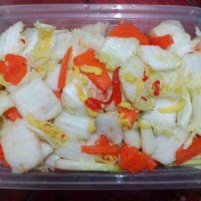Cách làm kim chi muối cải thảo trộn chua ngọt ăn ngay tắp lự loại Việt Nam