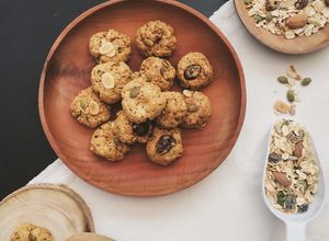 Foto resep Muesli cookies 😘 (oat, seeds, nuts, dried fruits cookies)