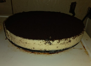 Una foto de Cheesecake de oreo