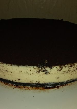 Una foto de Cheesecake de oreo