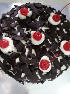 Foto resep Blackforest (base cake Brownies kukus Ny. Liem)
